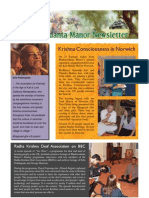 Bhaktivedanta Manor Newsletter March 2011