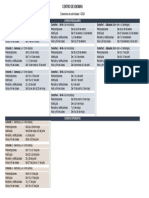 Calendario de Inicio y Finalización de Cursos 1-2024