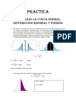 Práctica Area Bajo La Curva Normal, Binomial y Poisson (4) TAREA