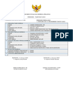 Dokumen Evaluasi Kinerja Pegawai Periode: Tahunan 2023 Pemerintah Kota Bontang Periode Penilaian: 1 Januari SD 31 Desember Tahun 2023