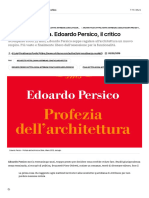 Storia Del Critico D'architettura Edoardo Persico - Artribune