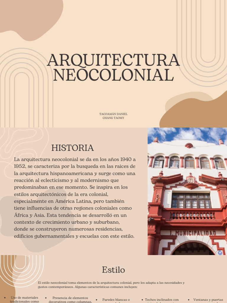 Arquitectura Neocolonial en Buenos Aires | PDF | Museo | Diseño ...