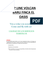 Calidad de Los Servicios Finca Oasis