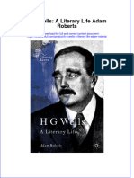 [Download pdf] H G Wells A Literary Life Adam Roberts online ebook all chapter pdf 