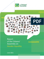 Report of The Citizens Assembly On Gender Equality