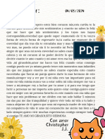 Documento A4 de Carta de Amor para Alguien Especial Ilustrada