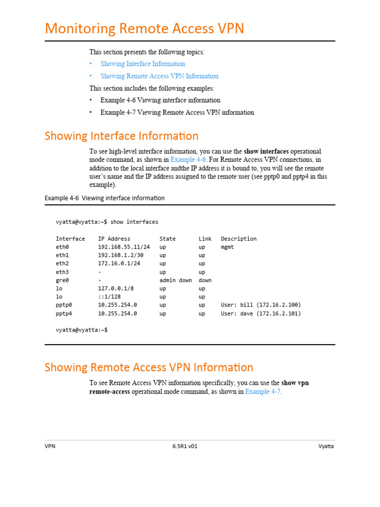 Step by Step Configure Router Vyata 6.5.12 | PDF | Virtual Private ...