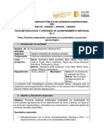 Ficha Metodologica Acompañamiento Individual 2 - Prácticas Ambientales Sostenibles y.o Sustentables en Comunidades Agropecuarias Urbanas y Rurales de Los Departamento de Bolívar y Sucre