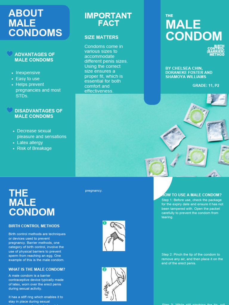 Advantages and Usage of Male Condoms | PDF | Condom | Birth Control