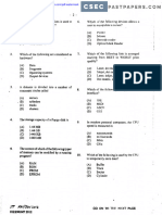 CSEC IT June 2012 Paper 1