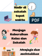 Hadir di sekolah tepat waktu (2)