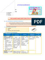 D1 A2 Sesion Tut. Nos Alimentamos Bien para Estar Saludables