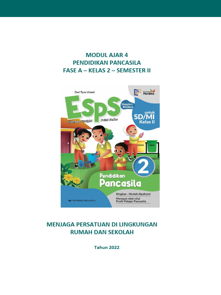 Menjaga Persatuan di Rumah dan Sekolah | PDF