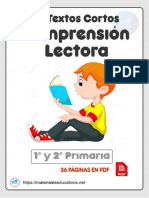 Textos de Comprensión Lectora 1ro 2do Grado Primaria