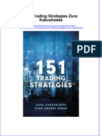 [Download pdf] 151 Trading Strategies Zura Kakushadze online ebook all chapter pdf 