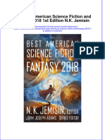 (Download PDF) The Best American Science Fiction and Fantasy 2018 1St Edition N K Jemisin Online Ebook All Chapter PDF
