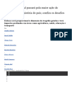 Rio Grande do Sul passará pela maior ação de reconstrução da história do país