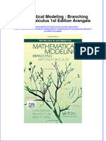 (Download PDF) Mathematical Modeling Branching Beyond Calculus 1St Edition Arangala Online Ebook All Chapter PDF