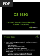 Introduction To Massively Parallel Computing