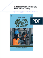 [Download pdf] Electrical Installation Work Level 3 Eal Edition Trevor Linsley online ebook all chapter pdf 
