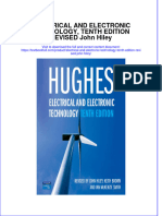 [Download pdf] Electrical And Electronic Technology Tenth Edition Revised John Hiley online ebook all chapter pdf 