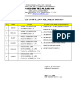 Jadwal Piket Guru