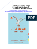 [Download pdf] 2016 Mla Style Guidelines Single Chapter From The Little Seagull Handbook 3Rd Edition Richard Bullock online ebook all chapter pdf 