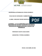 1.4.1.A-2 Capacitar a los alumnos en habilidades de lectura y escritura, así como en procesos de comunicación oral, escrita y de aprendizaje