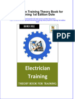 (Download PDF) Electrician Training Theory Book For Training 1St Edition Dole Online Ebook All Chapter PDF