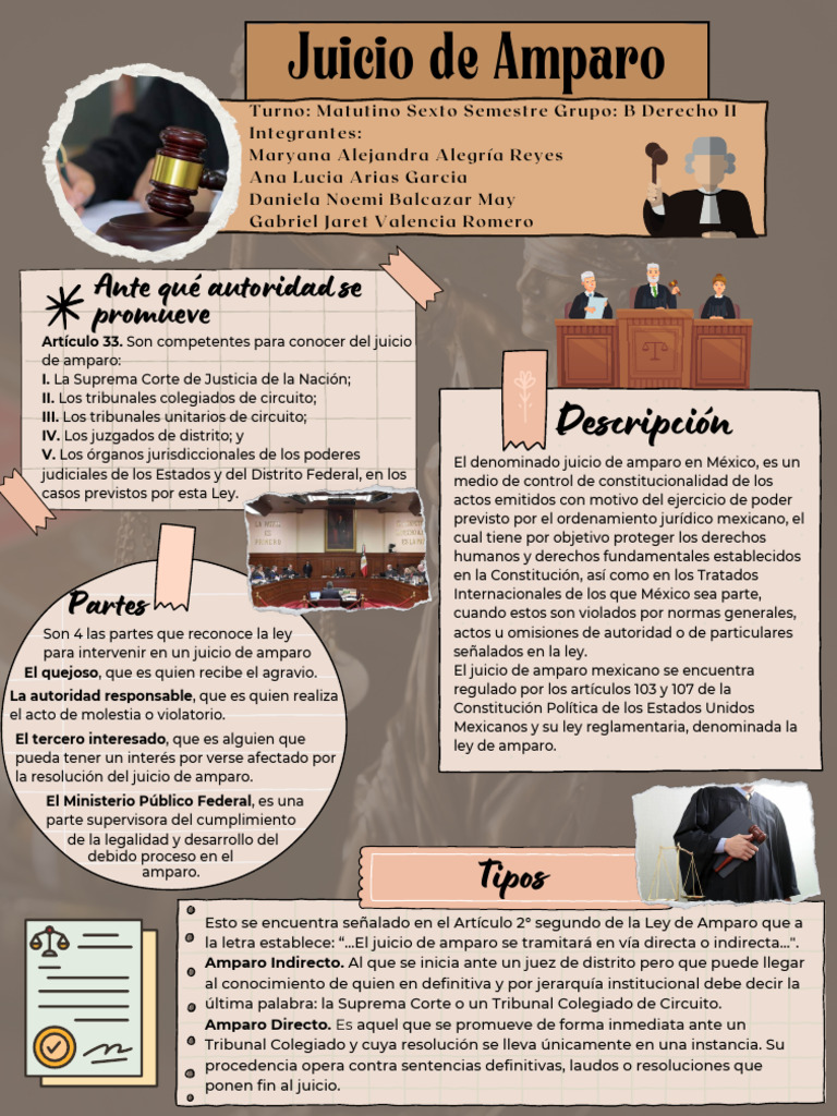 Juicio de Amparo | PDF | Justicia | Crimen y violencia