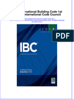 [Download pdf] 2018 International Building Code 1St Edition International Code Council online ebook all chapter pdf 