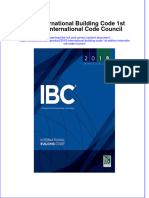 (Download PDF) 2018 International Building Code 1St Edition International Code Council Online Ebook All Chapter PDF