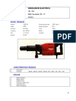 Demoledor Electrico TE - 905 Hilti