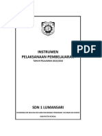 Instrumen Observasi Pelaksanaan Pembelajaran