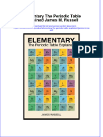 (Download PDF) Elementary The Periodic Table Explained James M Russell Online Ebook All Chapter PDF