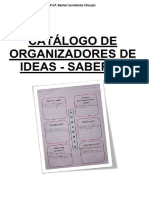 CATÁLOGO DE ORGANIZADORES DE IDEAS - SABERES