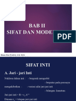 Bab III Sifat Dan Model Inti