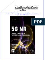(Download PDF) 5G NR The Next Generation Wireless Access Technology 2Nd Edition Erik Dahlman Online Ebook All Chapter PDF