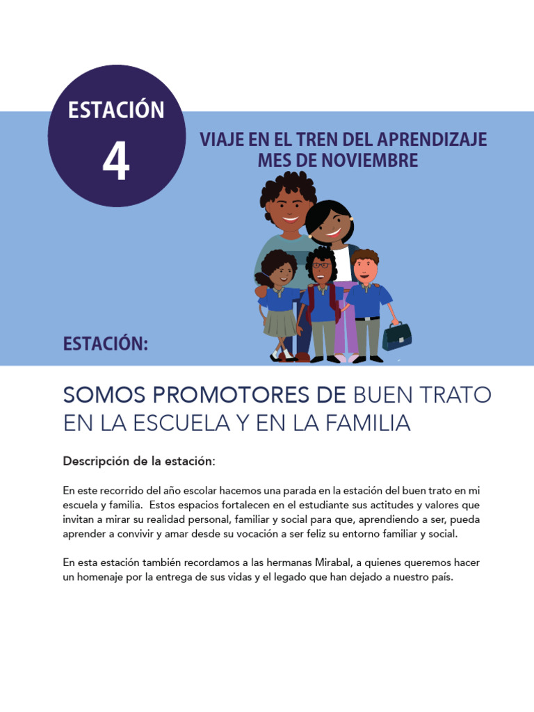 Viaje en El Tren Del Aprendizaje Noviembre | PDF | Aprendizaje | Escuelas