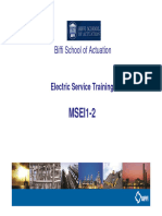 MSE1-2 Electric Service Training