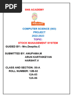 CS Documentation