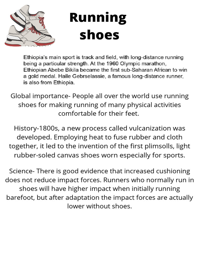 Running Shoes | PDF | Science & Mathematics