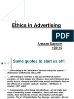 Ethics in Advertising - CA00009