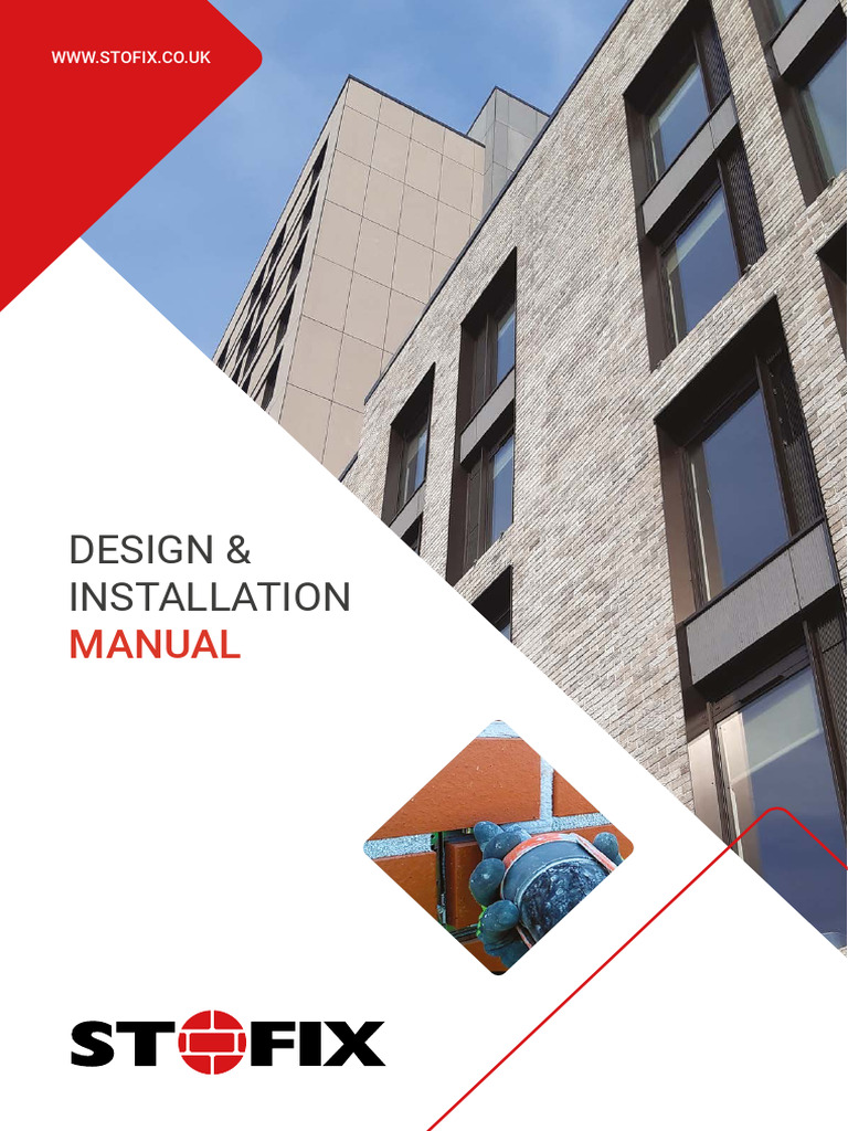 Stofix Red Brick Cladding Manual | PDF | Screw | Brick