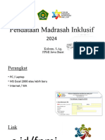Pendataan Madrasah Inklusif 2024_FPMI
