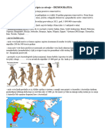 Skripta Za Učenje - Demografija