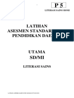 Naskah Soal Literasi Sains Paket 5