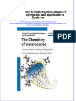 (Download PDF) The Chemistry of Heterocycles Structure Reactions Synthesis and Applications Speicher Online Ebook All Chapter PDF