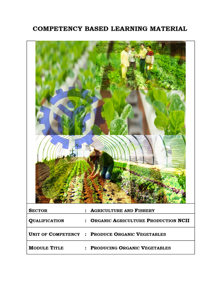 Organic Vegetable Production Guide | PDF | Seed | Sowing