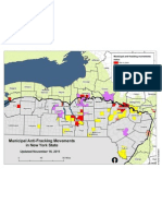 New York County / Township Frack Map As of November 20 2011